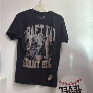 Mitchell & Ness Draft Day Graphic Tee - Black